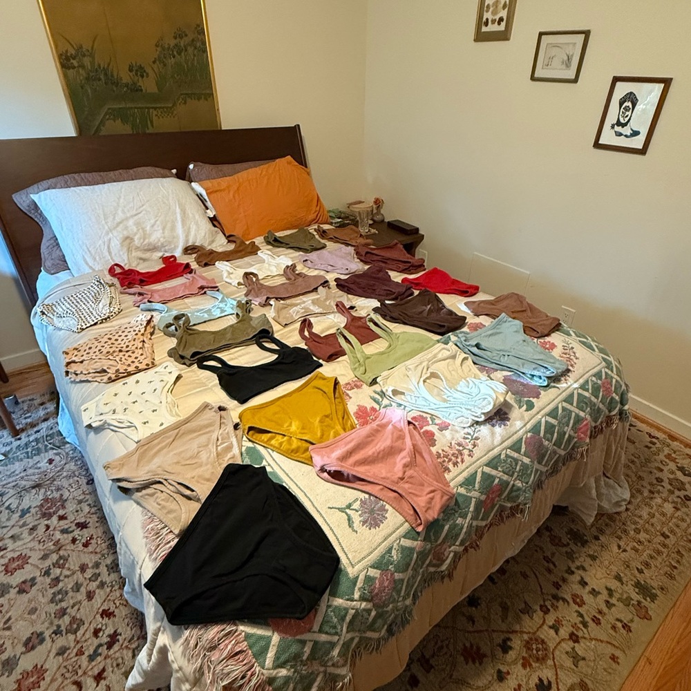 30 PAIRS OF ARQ MISHA HIGH CUT UNDIES SIZE SMALL